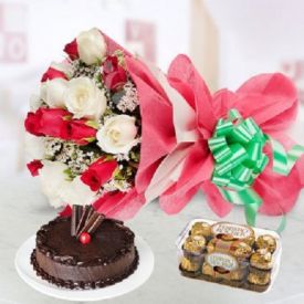 Roses, Chocolate and Cake